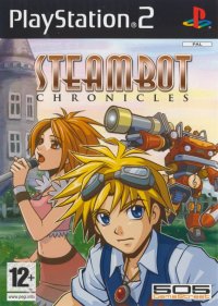 Steambot Chronicles Playstation 2 US box art